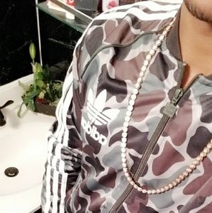 Adidas camouflage Track jacket ☘